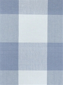 4" Check Soft Blue